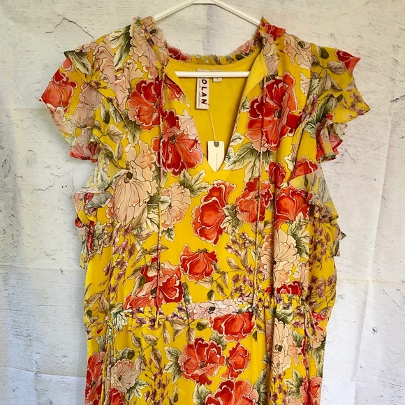 Anthropologie Dresses & Skirts - NWT Dolan Floral Summer Dress XL Anthropologie